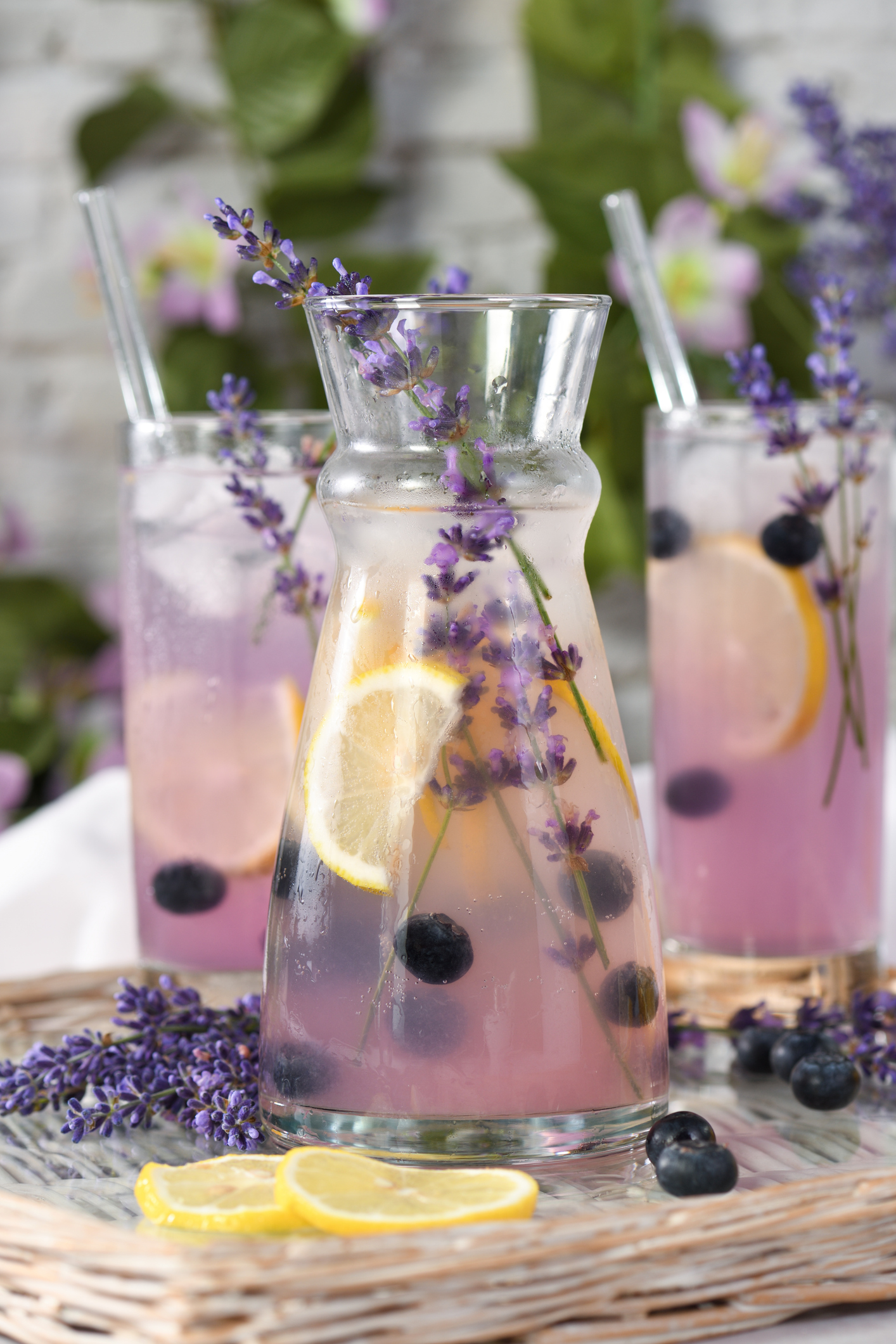 Lavender cocktails
